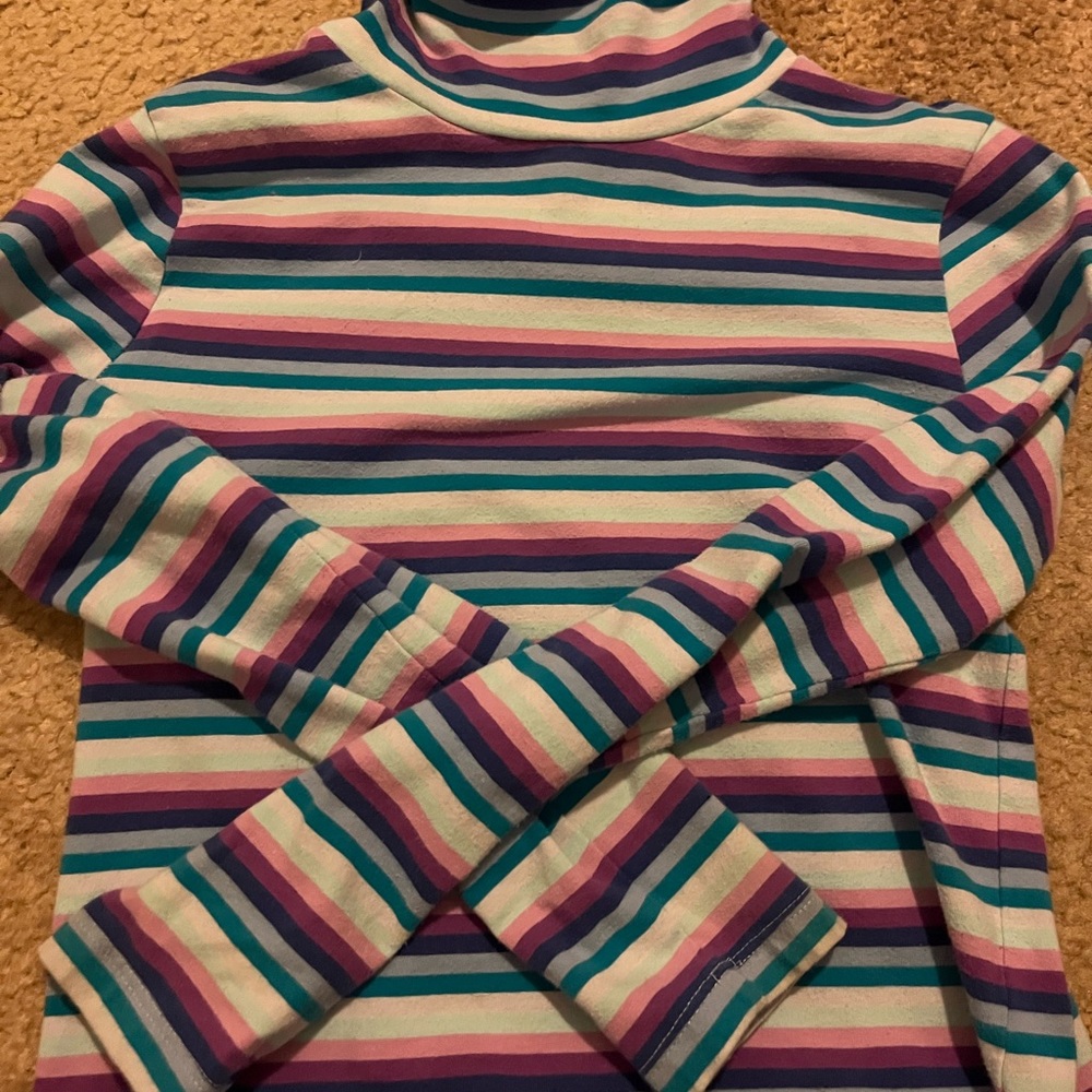 Cute turtleneck sweater!